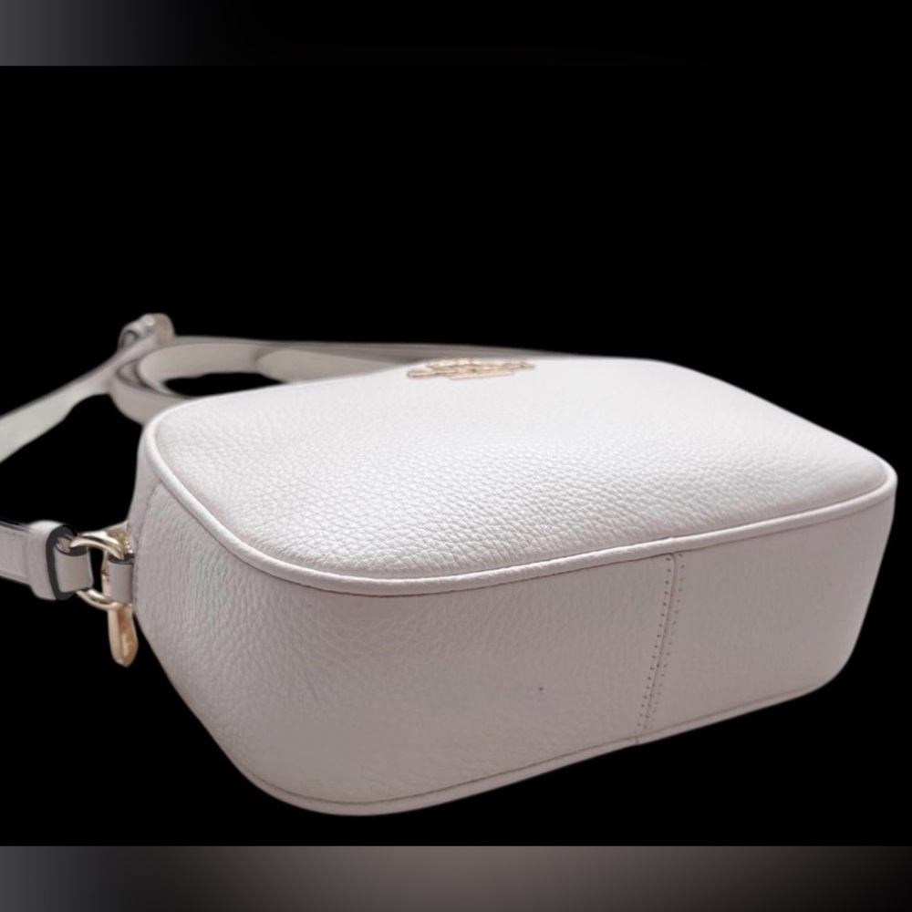 Coach Mini Jamie Camera Bag in Chalk and Gold. - Picture 9 of 13